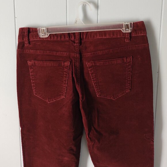 Merona Modern Cut Burgundy Corduroy Pants - Picture 7 of 8